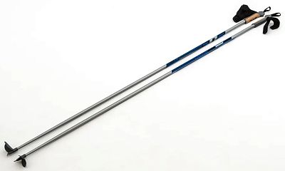 Превью  Лыжные палки STC Cyber Silver/Blue (STCCUBERsilver)